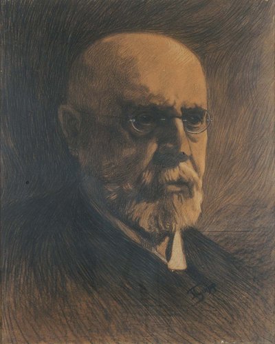 Ivan Hribar by Joze Gorjup